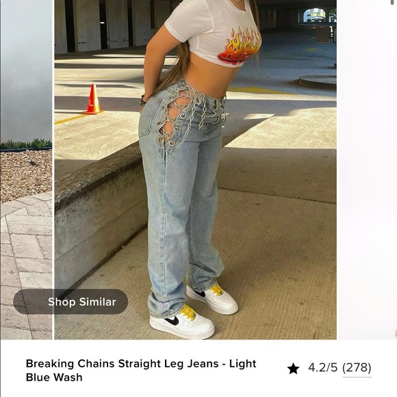 NWT Fashion Nova Jeans - Picture 4 of 5